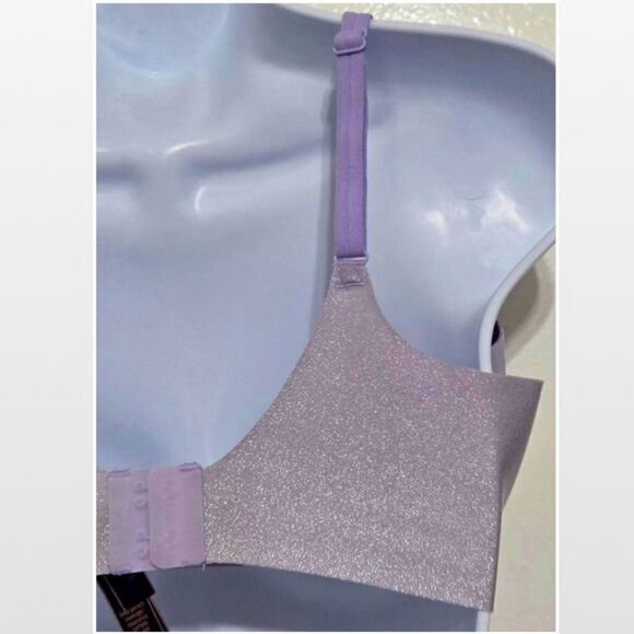 Victory’s Secret Bra Purple Lavender Silver Sparkle - Picture 11 of 16
